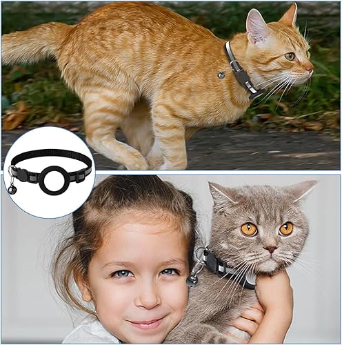 BowLift | Cat GPS Tracker Collar | Quick Release Closure, Reflective Design & Durable for Outdoor Safety Adventures