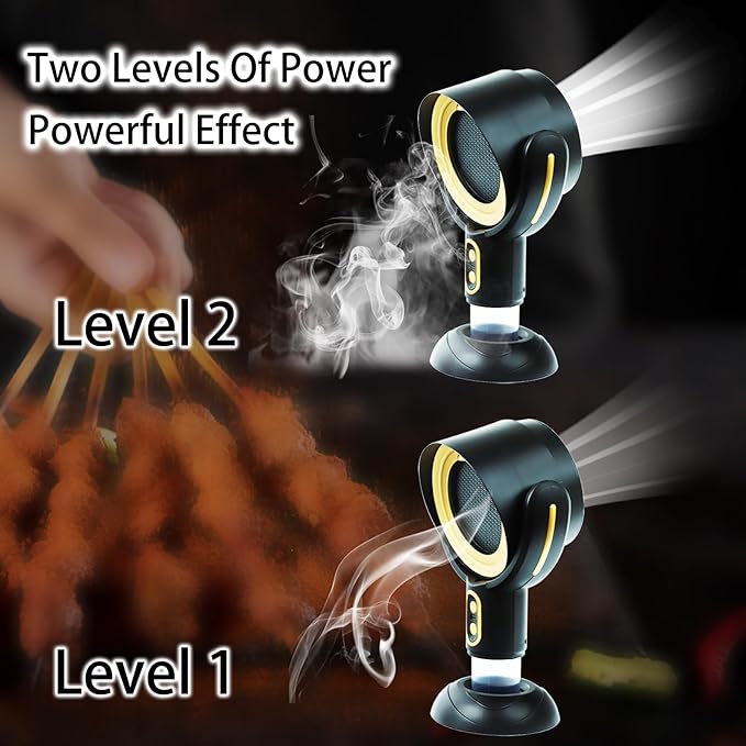 BowLift | AetherVent™ | Portable Range Hood | Powerful Rechargeable Kitchen Exhaust Fan | Ideal for Any Space & Cooking Needs