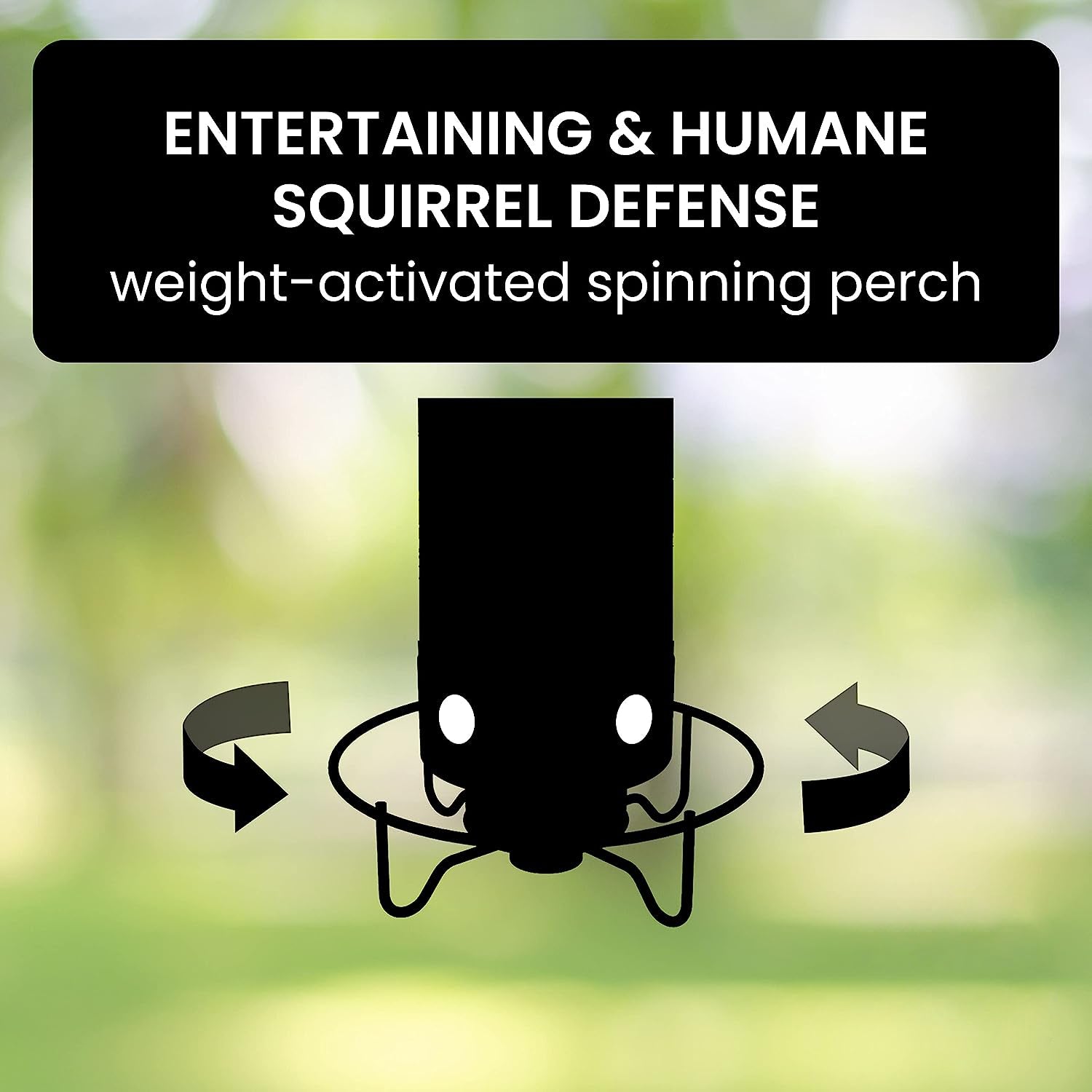 BowLift | Bird Feeder Hanging Metal Squirrel Proof Tube