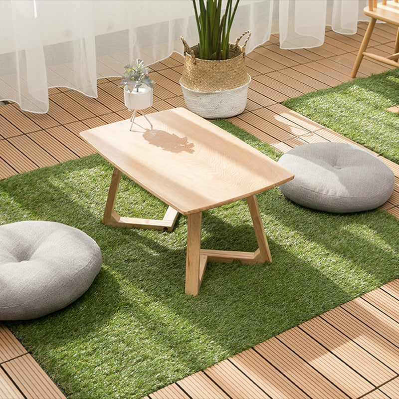 BowLift | Composite Plank Tiles Striped Pattern Square Deck Flooring Outdoor Patio