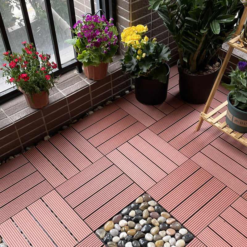 BowLift | Corrosion-resistant Wood Floor Modern Style Square Outdoor Wood Floor