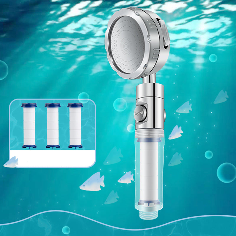 BowLift | Bathroom Shower Head Brass Round Filter Shower Head with Hose