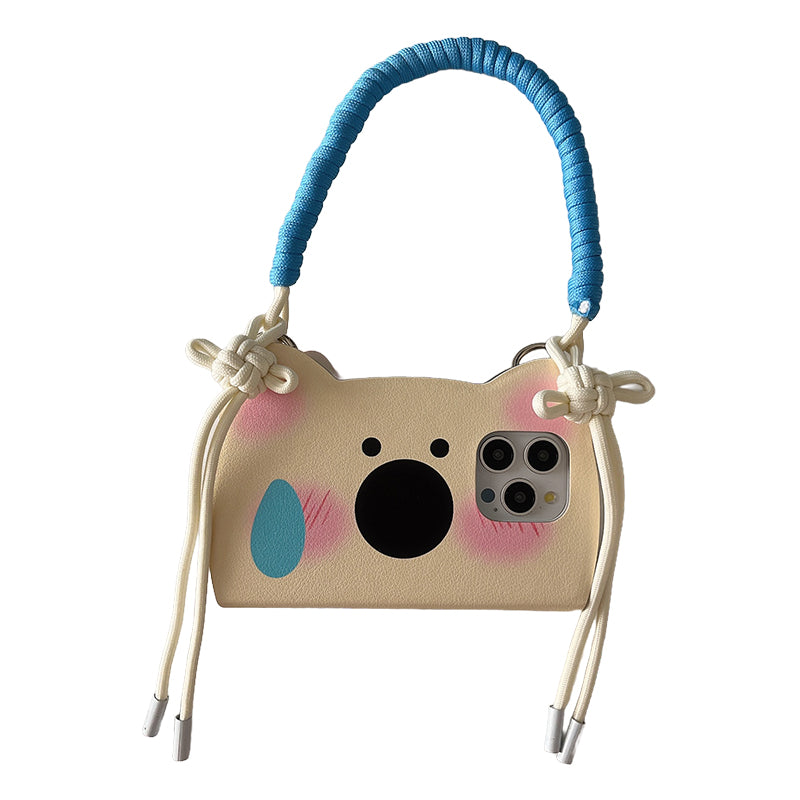 BowLift | Insta-Style Cartoon Westie Flip-Phone Case