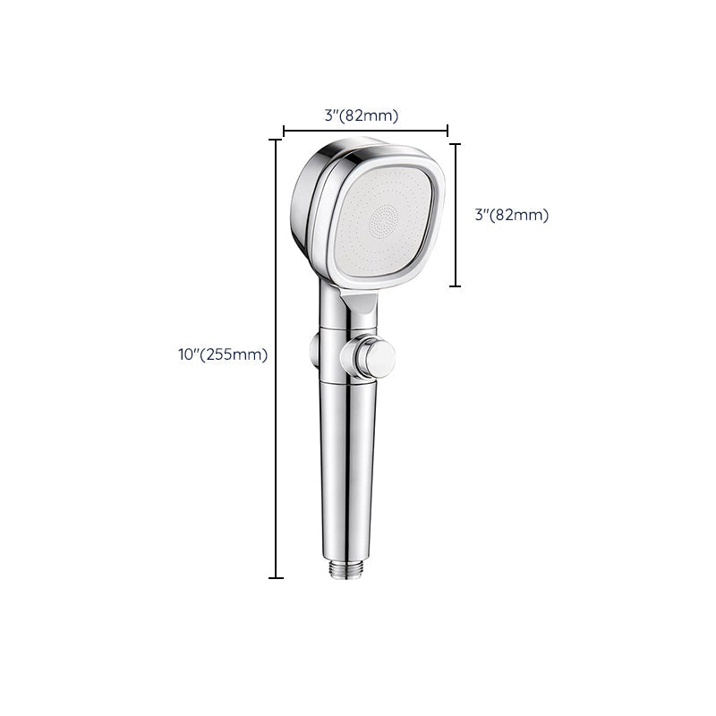 BowLift | Shower head Bathroom Square Controllable Brass Handheld Shower Head