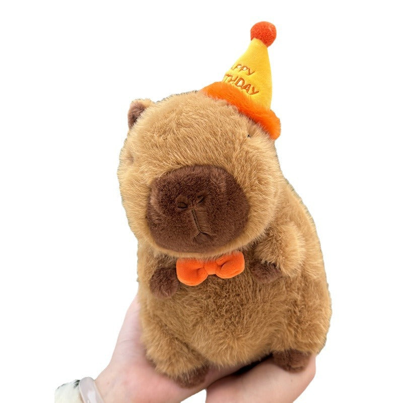 BowLift | Birthday Capybara Plush Toy
