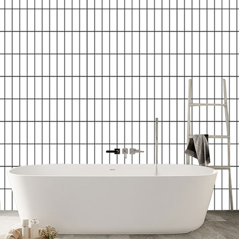 BowLift | Tile Stripping & Sticking Rectangle White Plastic Waterproof Tile Stripping & Sticking for Shower 10-Pack