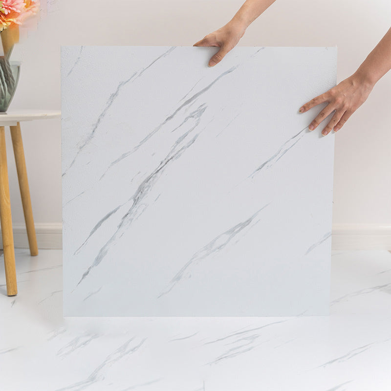 BowLift | Modern Vinyl Floor Tiles for Peeling & Sticking Marble Printed PVC Flooring