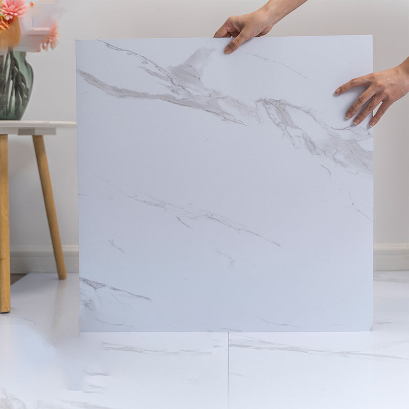 BowLift | Modern Vinyl Floor Tiles for Peeling & Sticking Marble Printed PVC Flooring