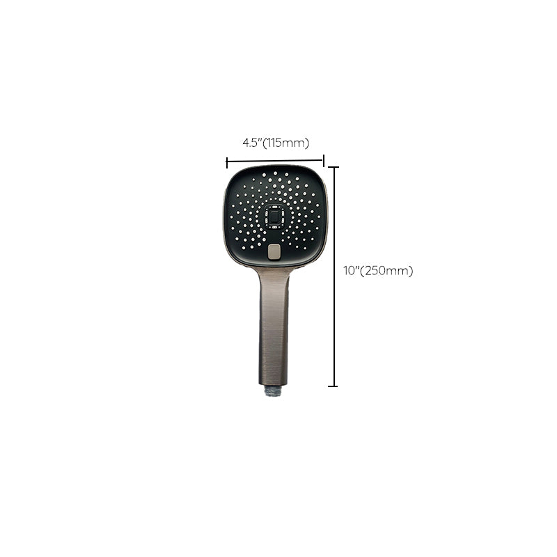BowLift | Black Large Shower Head Standard Spray Pattern with Hand Shower