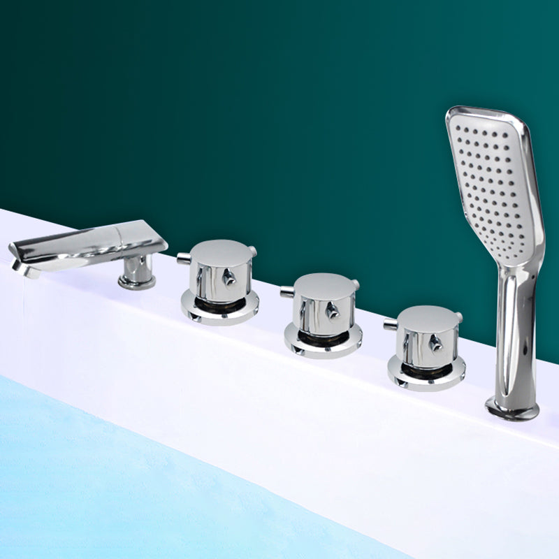 BowLift | Contemporary Style Bathroom Faucet Metal Deck Mounted Bathroom Faucet