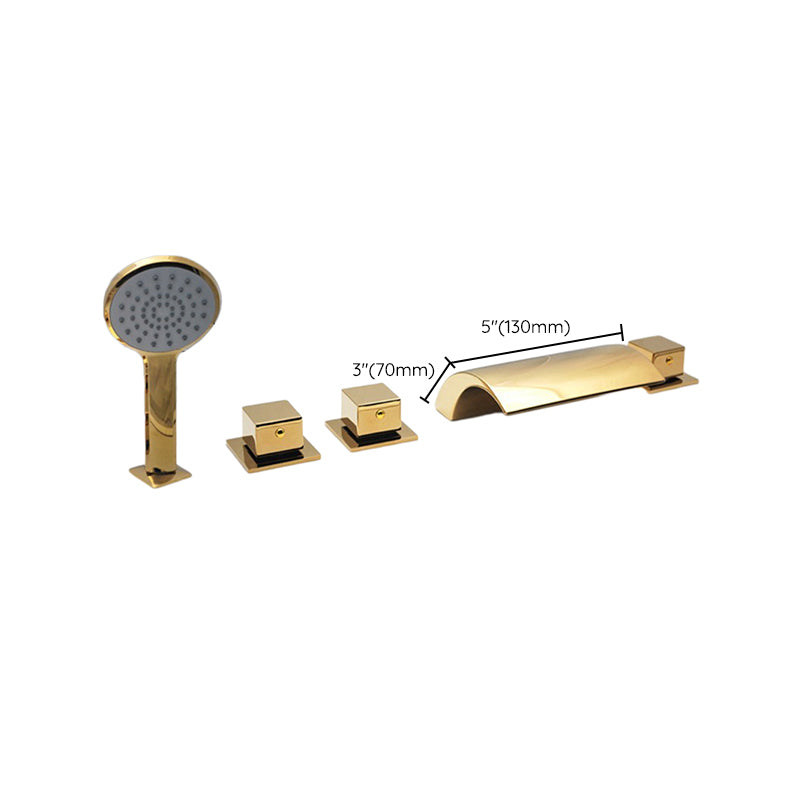 BowLift | Contemporary Style Bathroom Faucet Metal Deck Mounted Bathroom Faucet