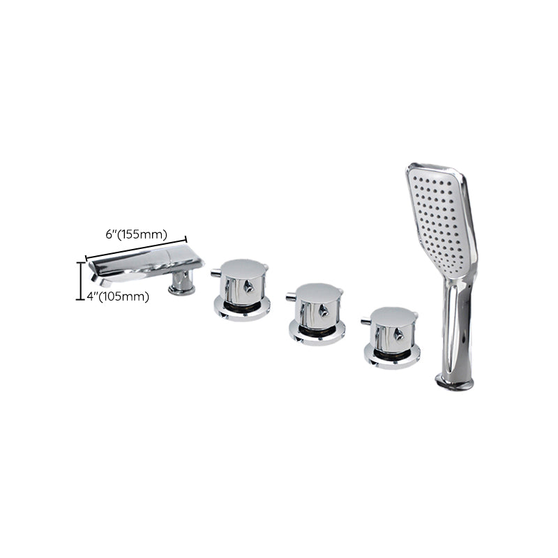 BowLift | Contemporary Style Bathroom Faucet Metal Deck Mounted Bathroom Faucet