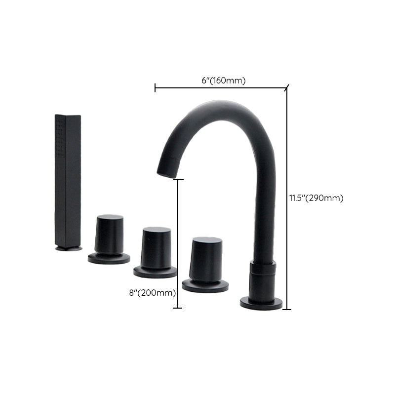 BowLift | Contemporary Style Bathroom Faucet Metal Deck Mounted Bathroom Faucet
