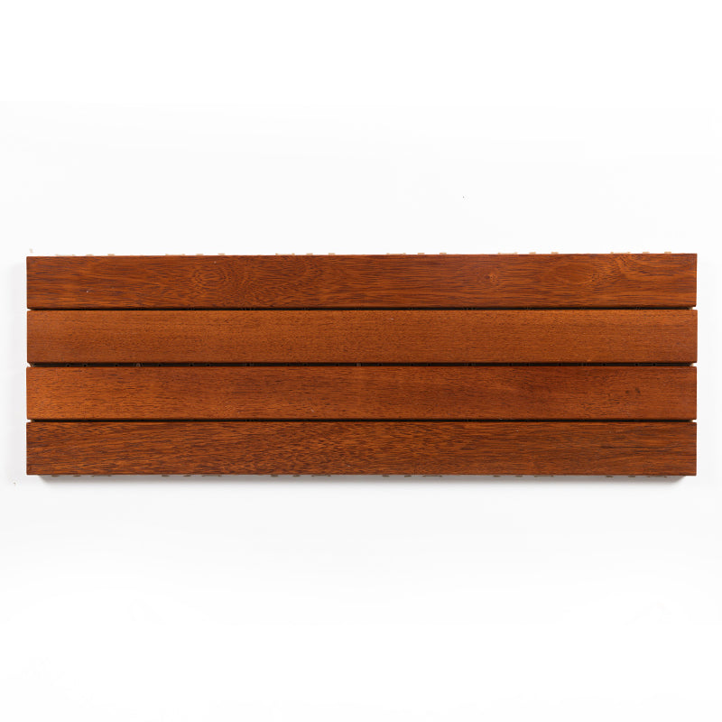 BowLift | 4-Slat Wood Deck/Patio Floor Tiles Interlocking Installation Floor Tiles