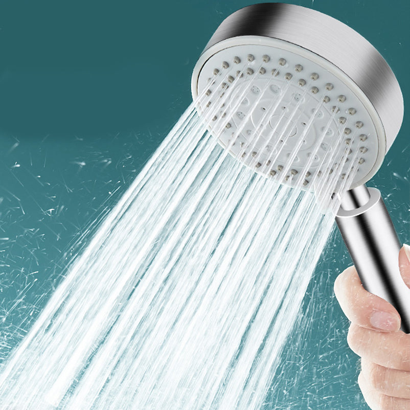 BowLift | Round self-cleaning hand shower adjustable spray pattern stainless steel hand shower