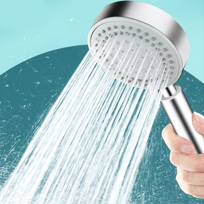 BowLift | Round self-cleaning hand shower adjustable spray pattern stainless steel hand shower