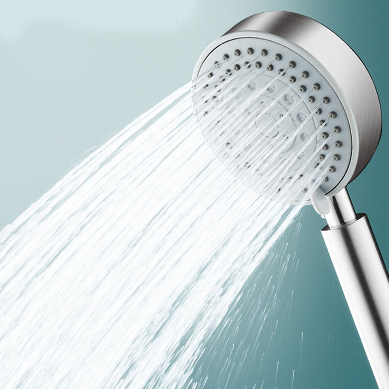BowLift | Round self-cleaning hand shower adjustable spray pattern stainless steel hand shower