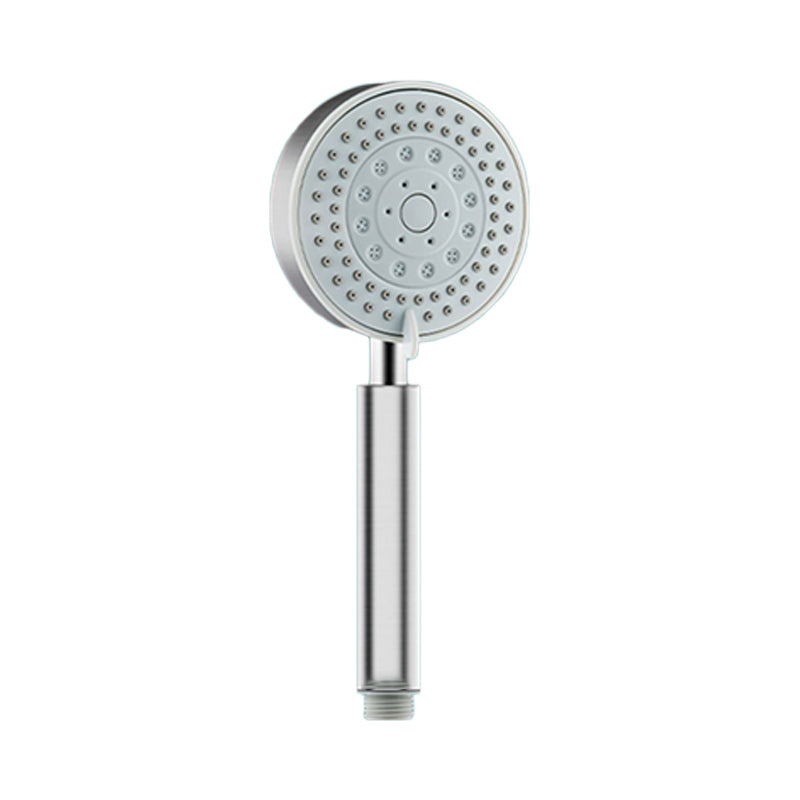 BowLift | Round self-cleaning handheld shower adjustable spray pattern stainless steel hand shower