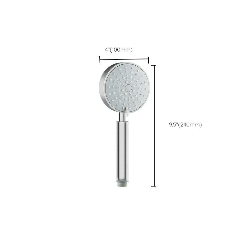BowLift | Round self-cleaning hand shower adjustable spray pattern stainless steel hand shower