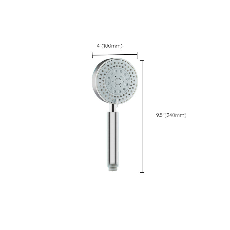 BowLift | Round self-cleaning hand shower adjustable spray pattern stainless steel hand shower