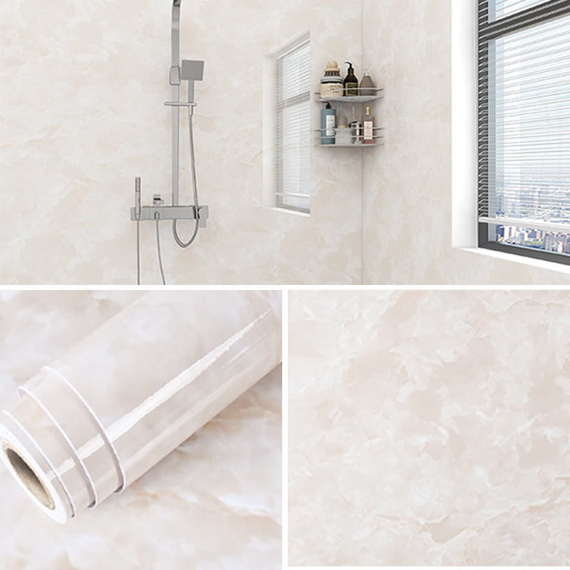 BowLift | Marble Texture Scratch Resistant Tile PVC Single Peel & Stick Tile for Bathroom Backsplash