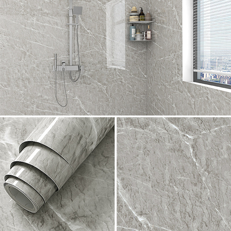 BowLift | Marble Texture Scratch Resistant Tile PVC Single Peel & Stick Tile for Bathroom Backsplash