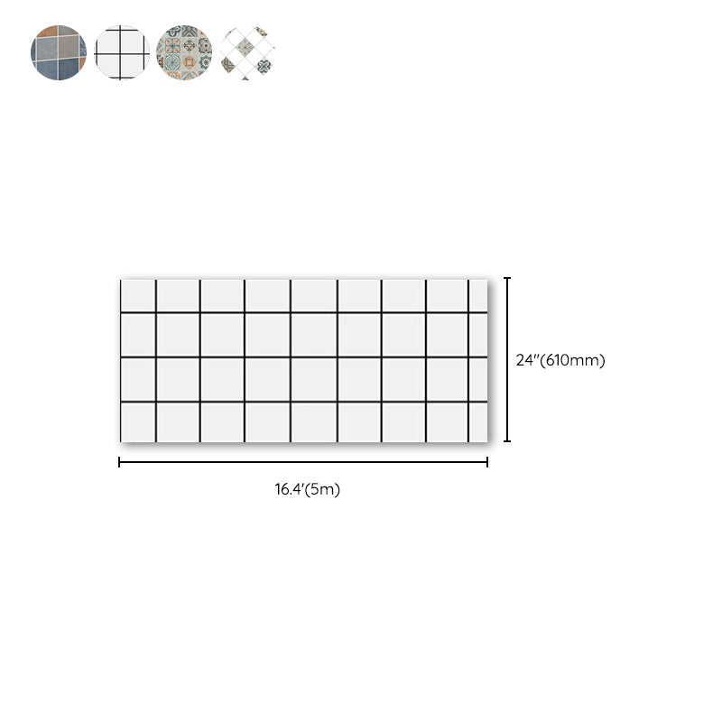 BowLift | Grid Mosaic Peel & Stick Tile Scratch-resistant Wallpaper for Backsplash