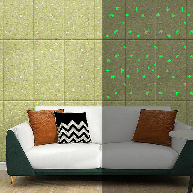 BowLift | Fluffy Soft Bag Panel Smooth Wall Interior Modern Board Set of 1