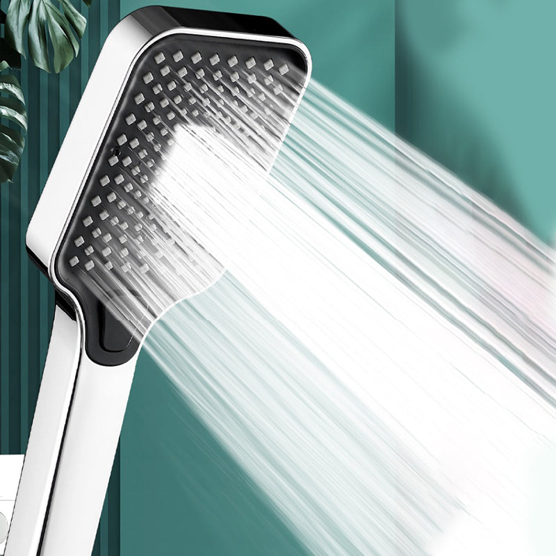 BowLift | Contemporary Rectangular Hand Shower Adjustable Spray Pattern Shower Head