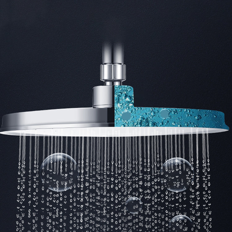 BowLift | Round Showerhead Combo Modern Fixed Showerhead for Bathroom