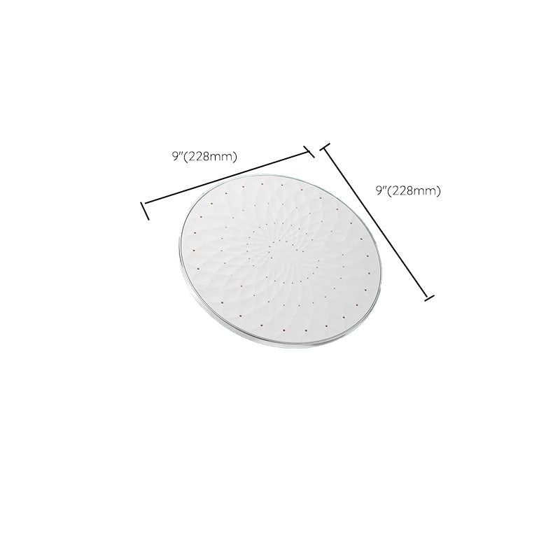 BowLift | Round Showerhead Combo Modern Fixed Showerhead for Bathroom