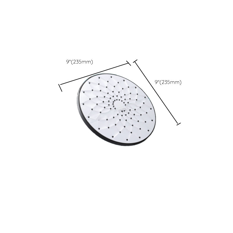 BowLift | Round Showerhead Combo Modern Fixed Showerhead for Bathroom