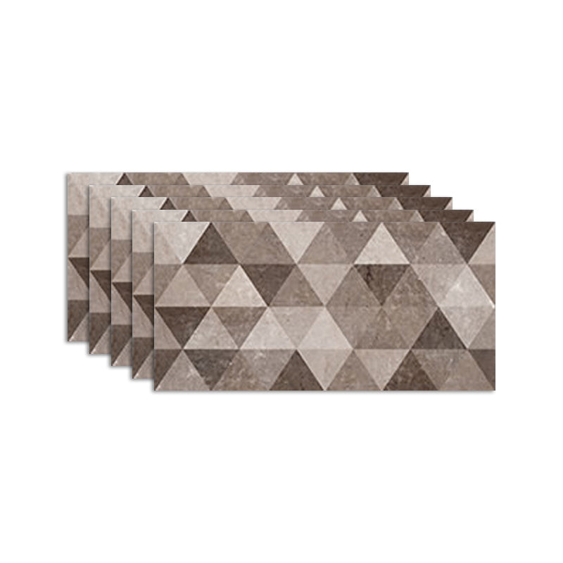 BowLift | Brown non-slip floor tile 30 cm x 60 cm brick effect single tile PVC