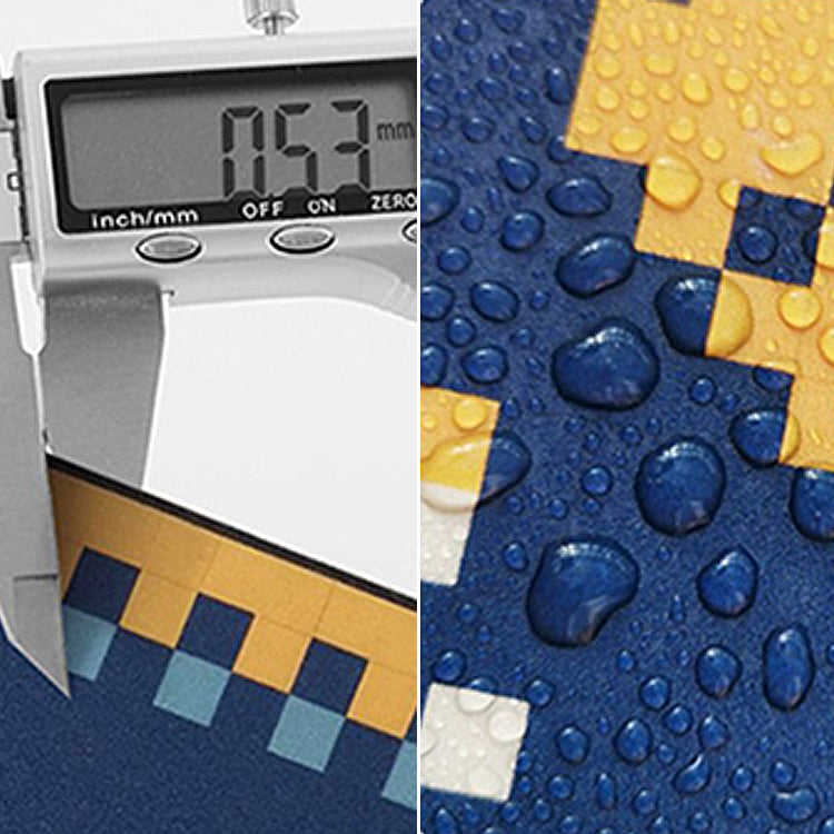 BowLift | Brown non-slip floor tile 30 cm x 60 cm brick effect single tile PVC