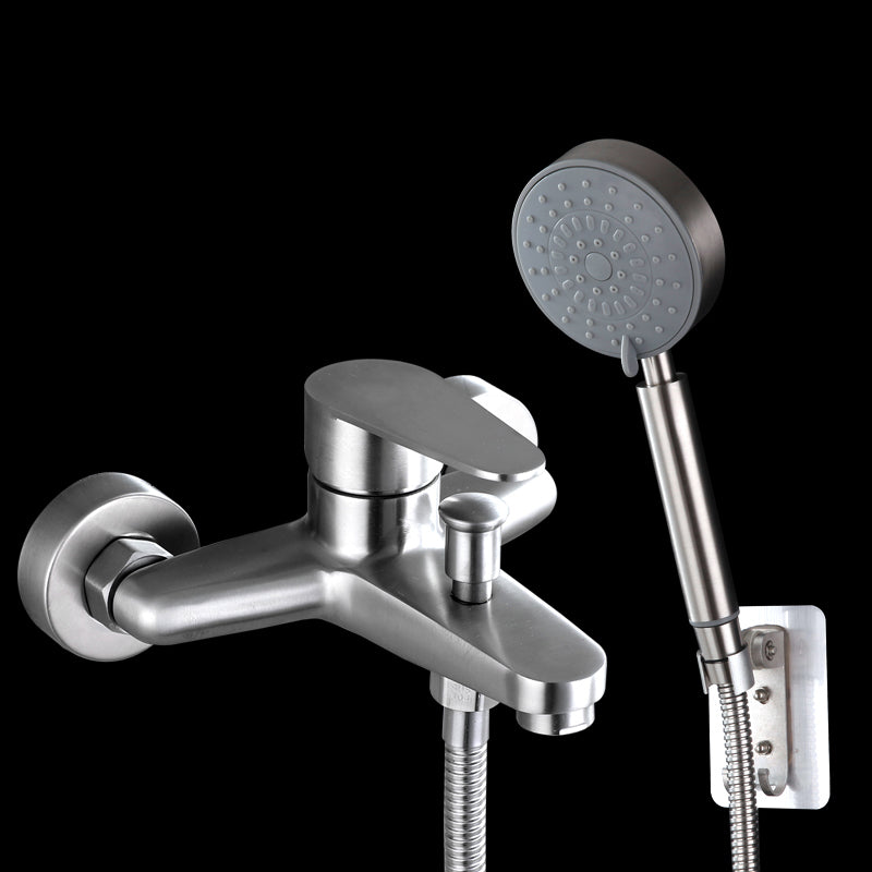 BowLift | Contemporary Bathtub Filling Trim 304 Stainless Steel Wall Mounted Bathtub Faucet