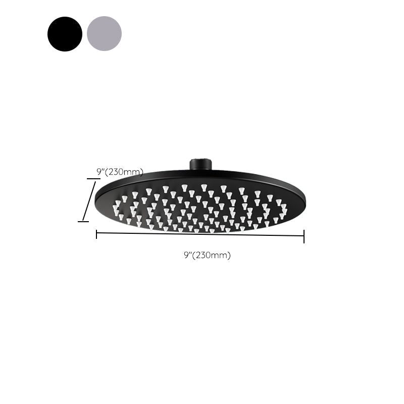 BowLift | Contemporary square shower head combination with hand shower