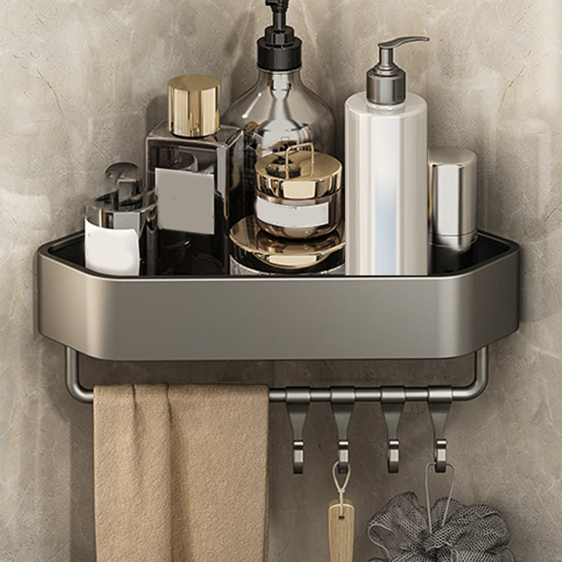 BowLift | Adhesive holder metal bathroom accessories single piece or in set with bathroom shelf