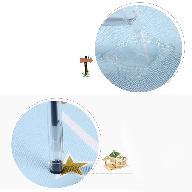 BowLift | Contemporary Wall Ceiling Cartoon Print Peel and Stick Waterproof Wall Panel