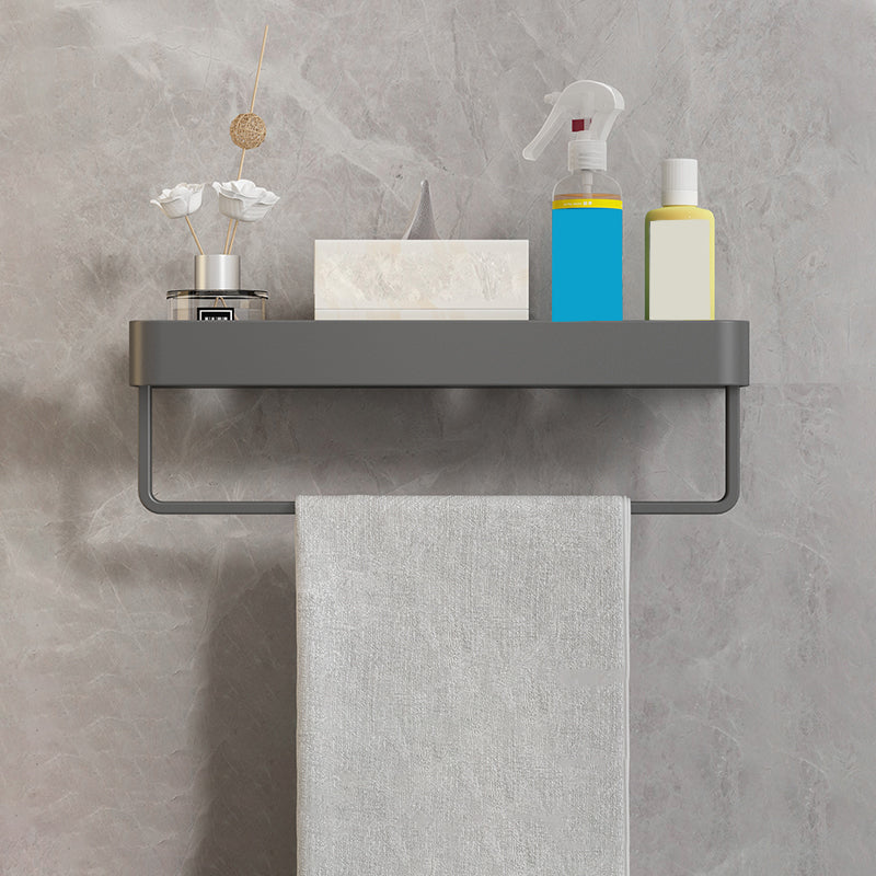 BowLift | Minimalist Matt Metal Bathroom Accessory Set Modern Bathroom Shelf