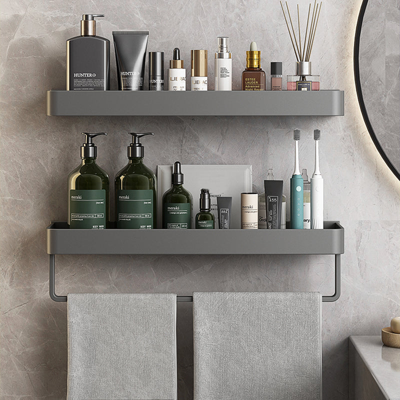 BowLift | Minimalist Matt Metal Bathroom Accessory Set Modern Bathroom Shelf
