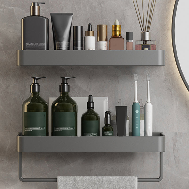BowLift | Minimalist Matt Metal Bathroom Accessory Set Modern Bathroom Shelf