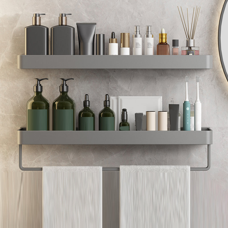 BowLift | Minimalist Matt Metal Bathroom Accessory Set Modern Bathroom Shelf