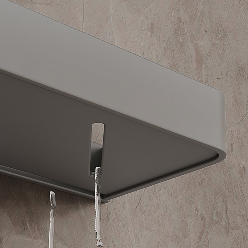 BowLift | Minimalist Matt Metal Bathroom Accessory Set Modern Bathroom Shelf
