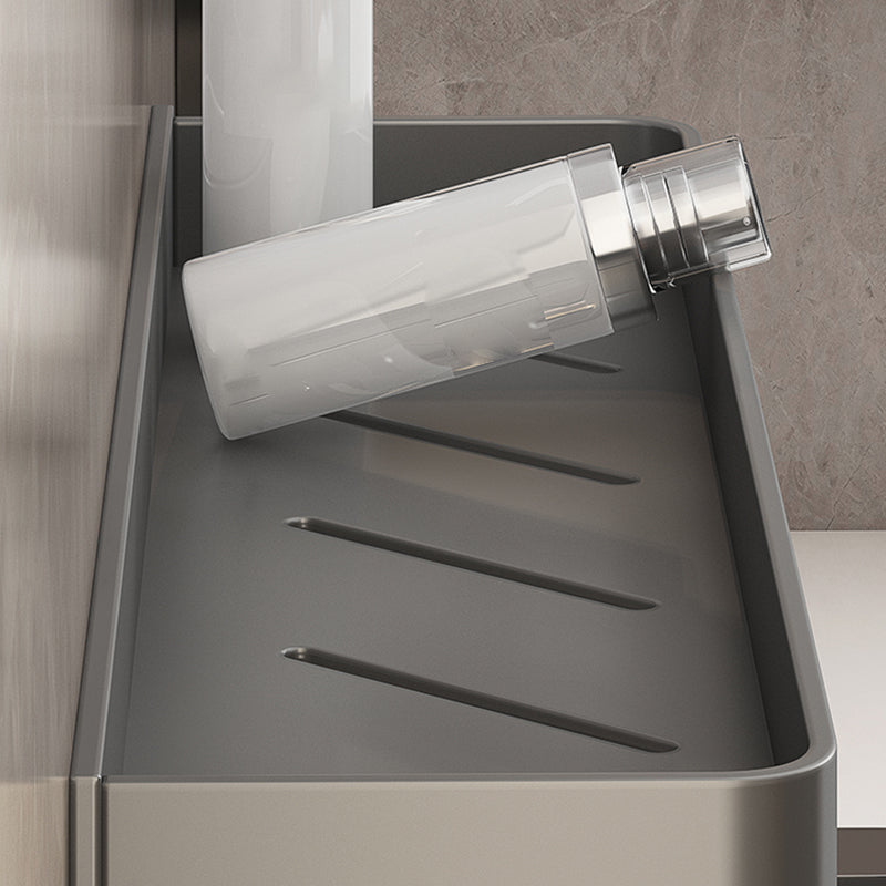 BowLift | Minimalist Matt Metal Bathroom Accessory Set Modern Bathroom Shelf