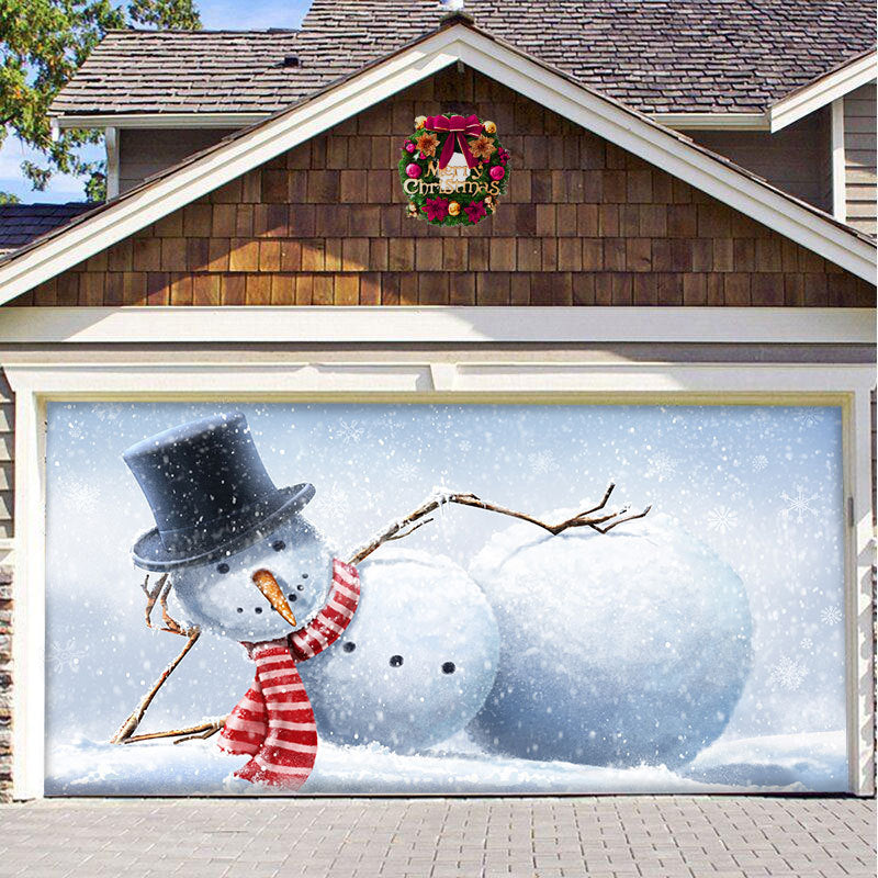 BowLift | Christmas Carsge Door Banner Ornament