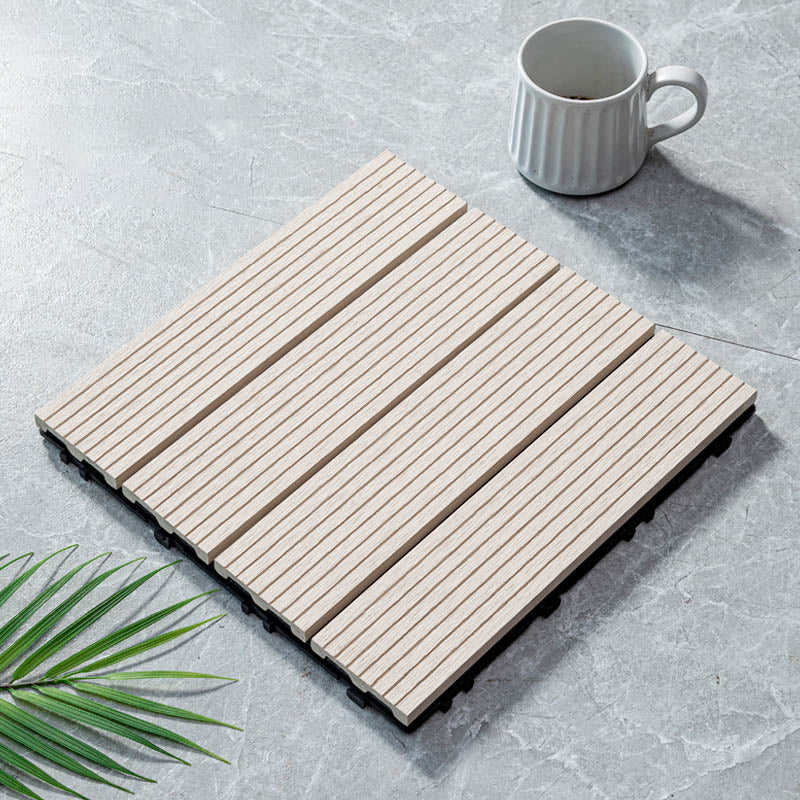 BowLift | Classic wooden tiles for garden patio flooring to lay