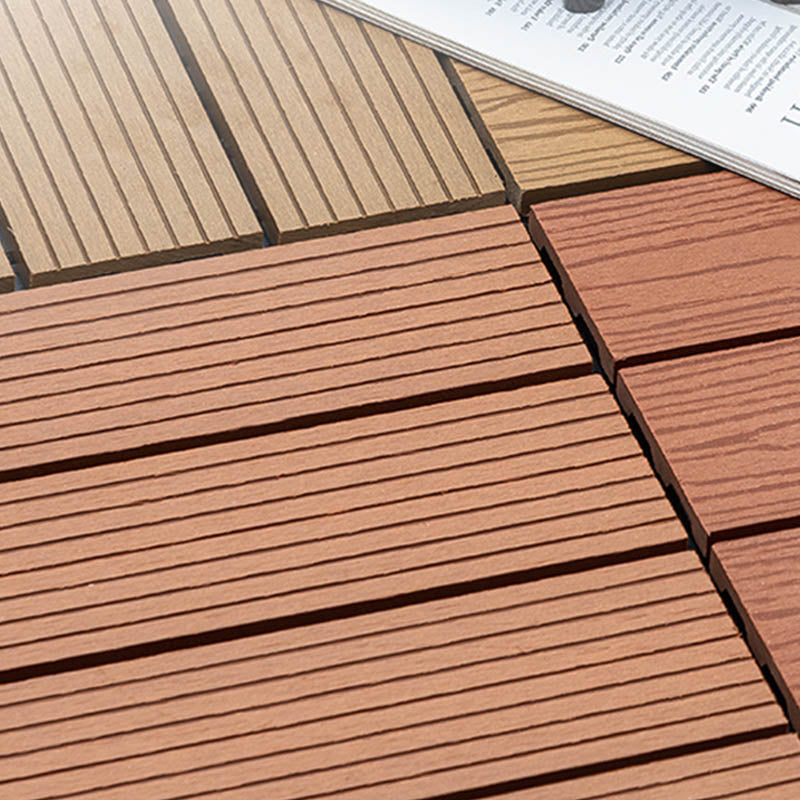 BowLift | Classic wooden tiles for garden patio flooring to lay