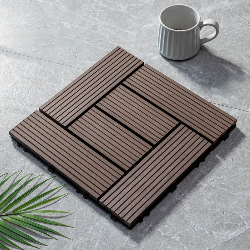 BowLift | Classic wooden tiles for garden patio flooring to lay