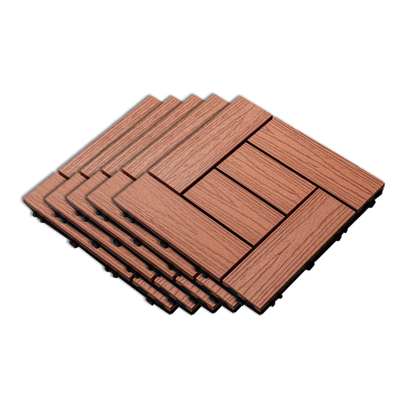 BowLift | Classic wooden tiles for garden patio flooring to lay