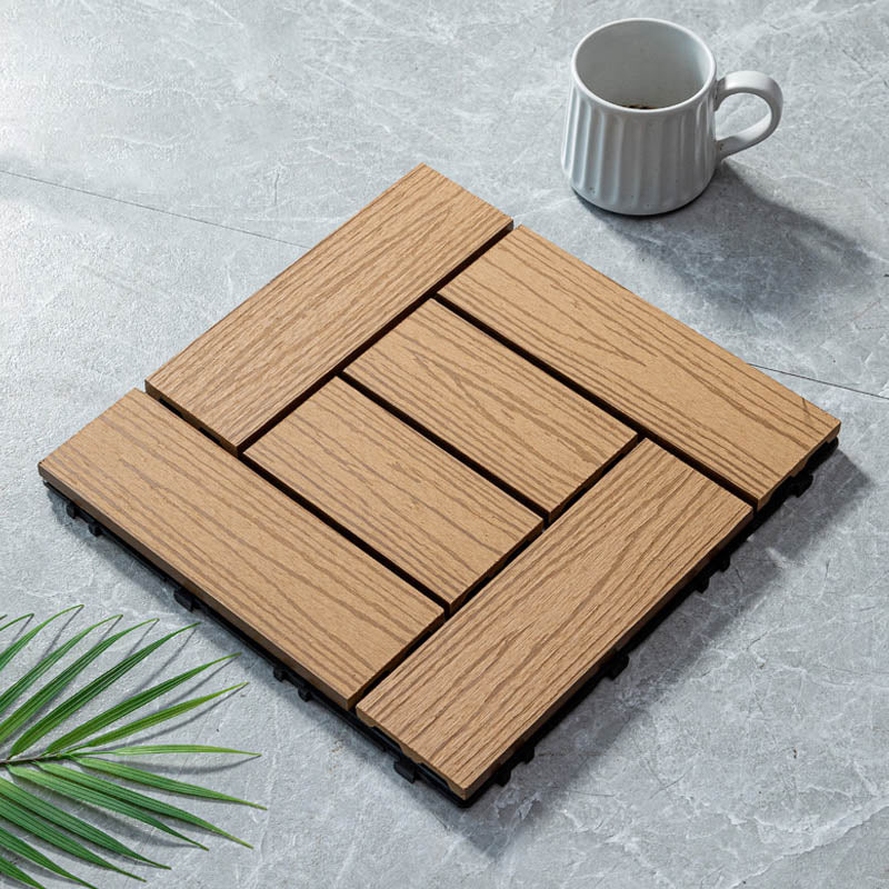 BowLift | Classic wooden tiles for garden patio flooring to lay